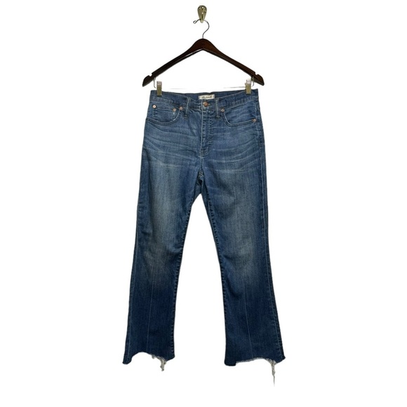 MADEWELL Cali Demi-Boot Jeans Destructed-Hem Edition 28 - Picture 3 of 10